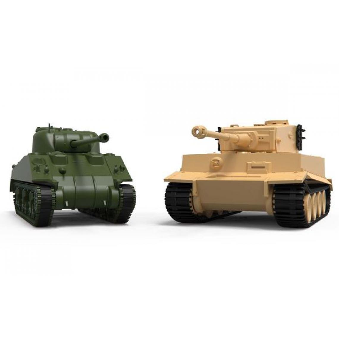 Airfix - Classic Conflict Tiger 1 vs Sherman Firefly - 1:72e - Airfix - Voitures RC