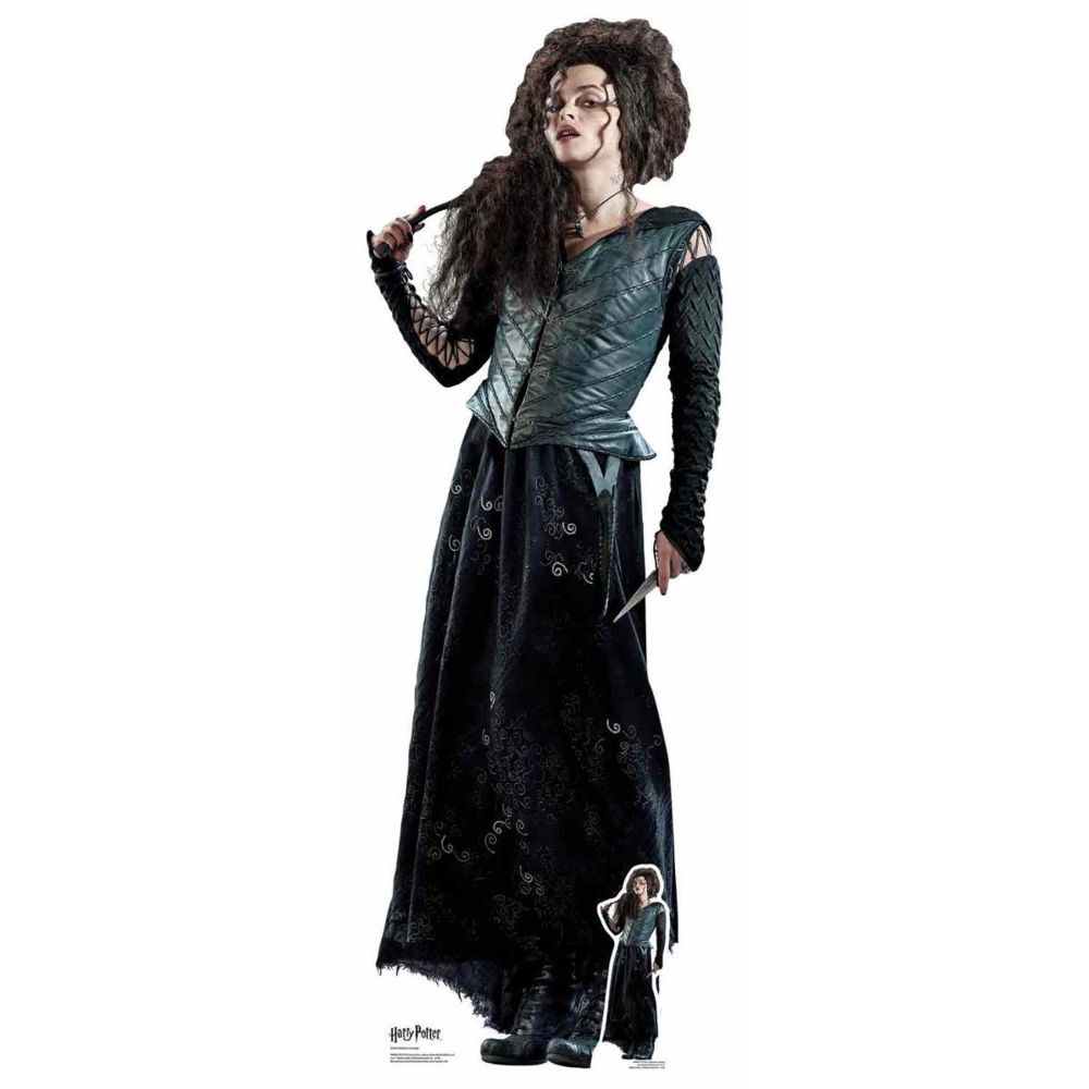 Bebe Gavroche - Figurine en carton taille réelle Bellatrix Lestrange Harry Potter 163 CM - Heroïc Fantasy