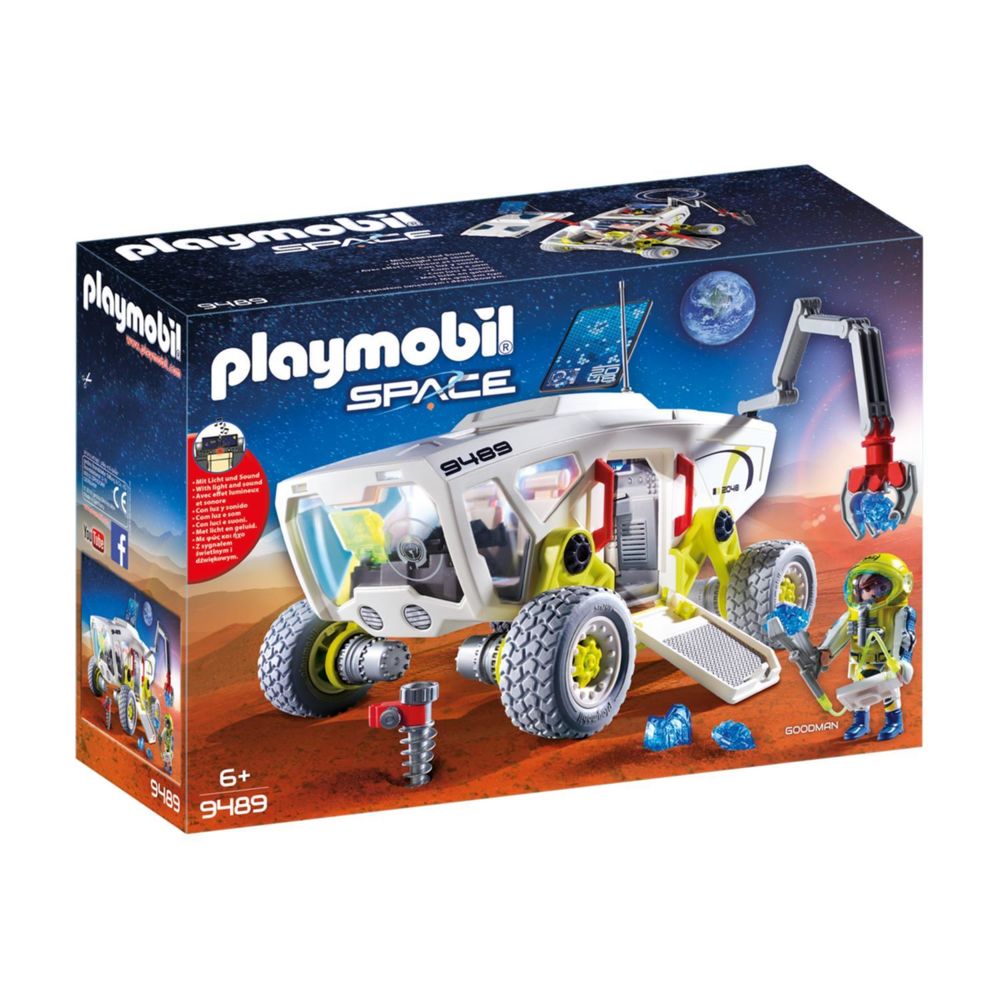 Playmobil - 9489 Playmobil Véhicule de reconnaissance spatiale 1218 - Playmobil