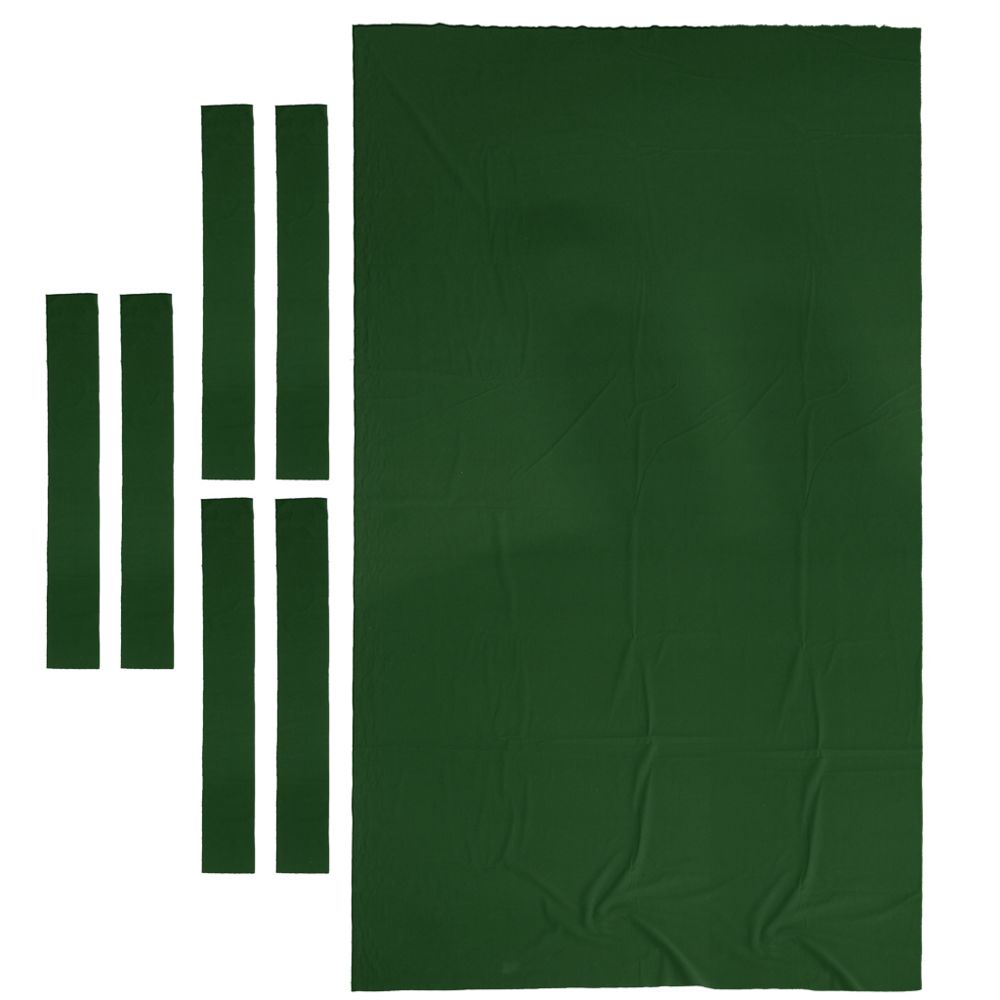 marque generique - Vert Professionnel D'accessoires De Feutre De Table De Billard Du Tissu 9ft De Table De Billard Vert - Tables de billard