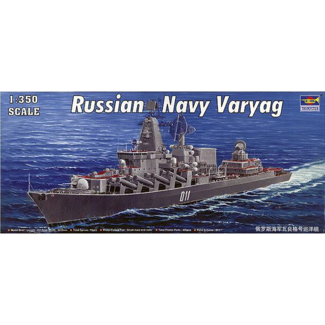 Trumpeter - Varyag Russian Navy - 1:350e - Trumpeter - Accessoires et pièces