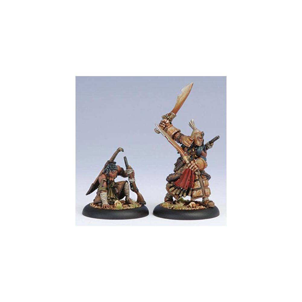 Privateer Press - Privateer Press - Warmachine - Protectorate Idrian Skirmisher Chieftain Model Kit - Figurines militaires
