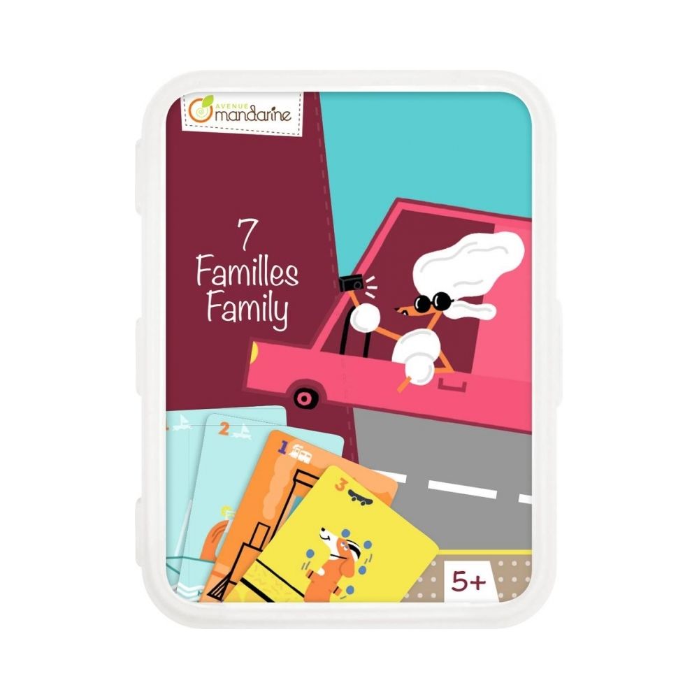 Avenue Mandarine - Jeux de cartes - Jeu des 7 familles - Jeux d'adresse
