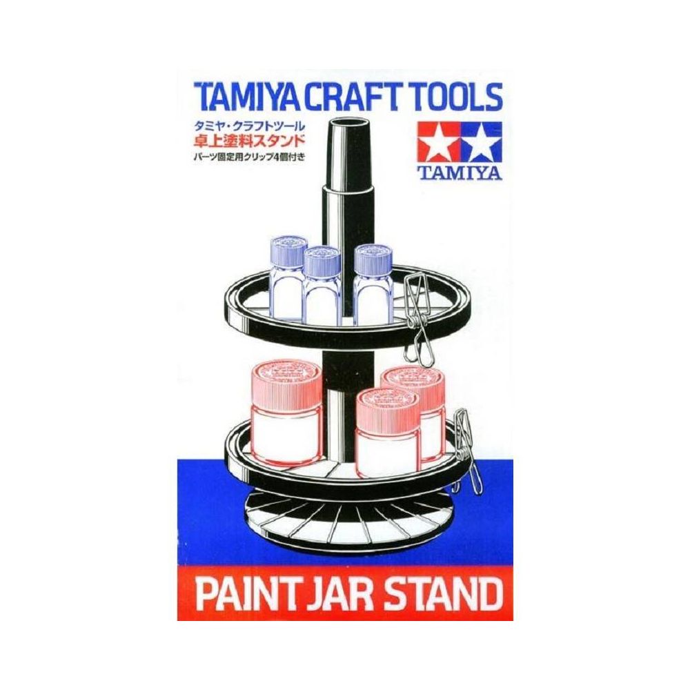 Tamiya - Paint Jar Stand - Accessoires maquettes
