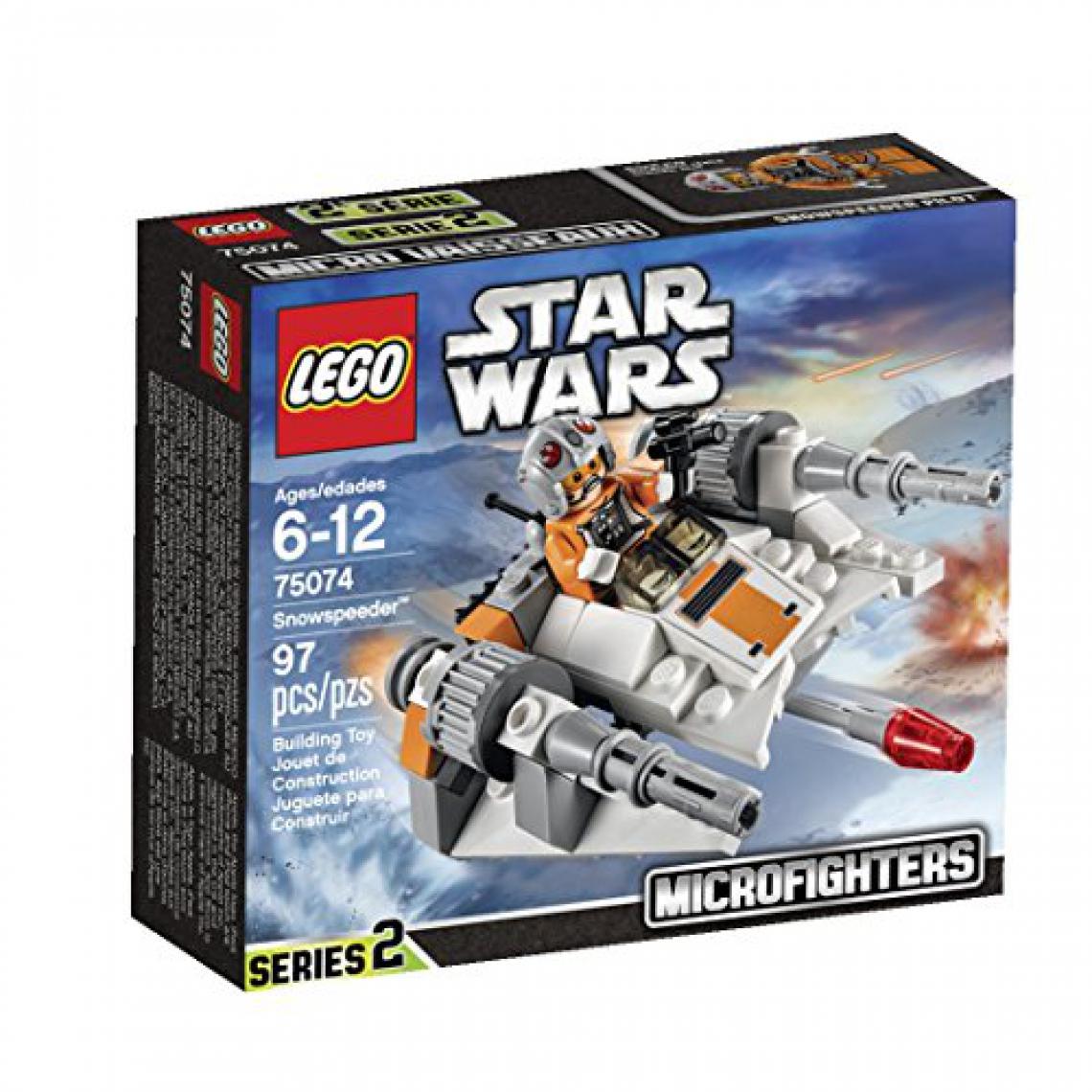 Lego - LEgO Star Wars, Microfighters Série 2, Snow Speeder (75074) - Briques et blocs
