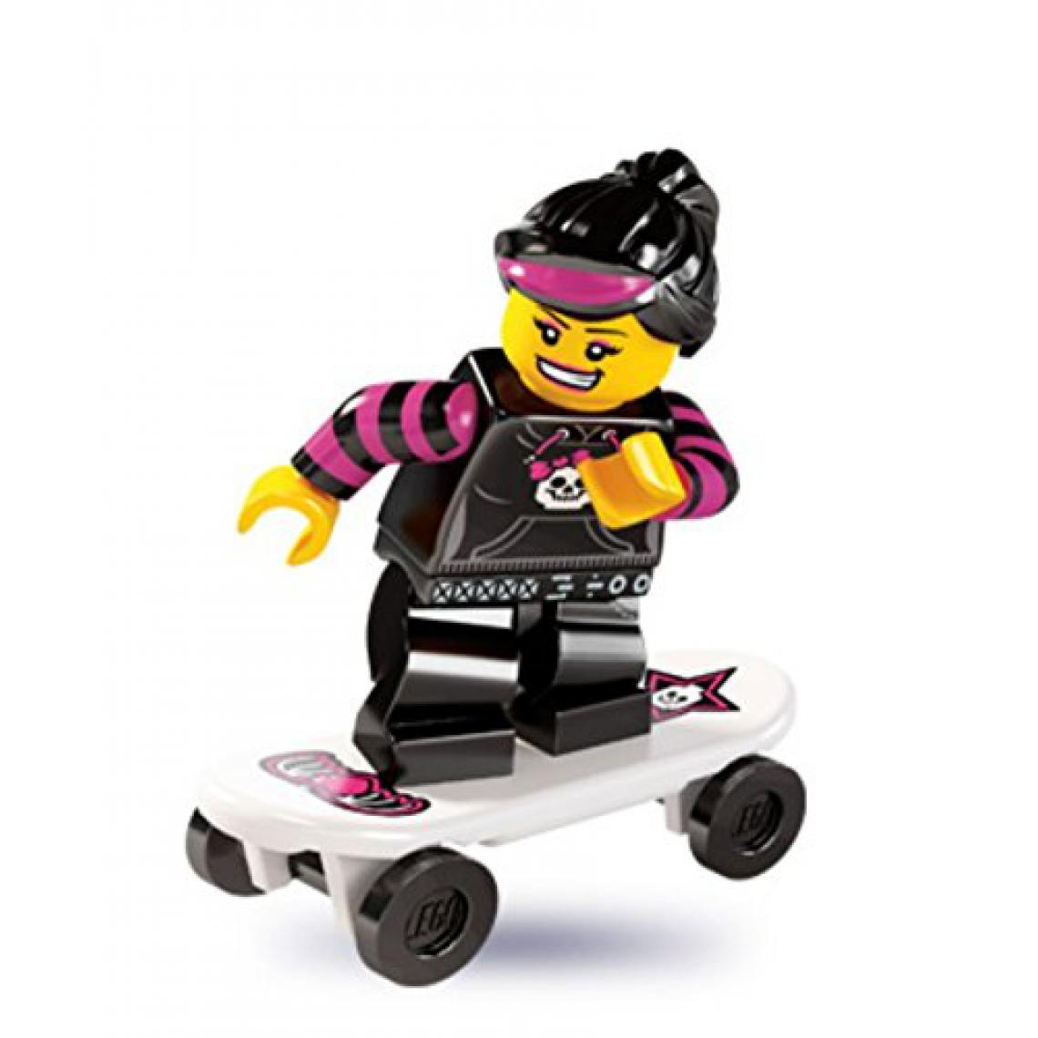 Lego - LEgO 8827 Minifigures Series 6 - Minifigure Skater girl x1 Loose - Briques et blocs
