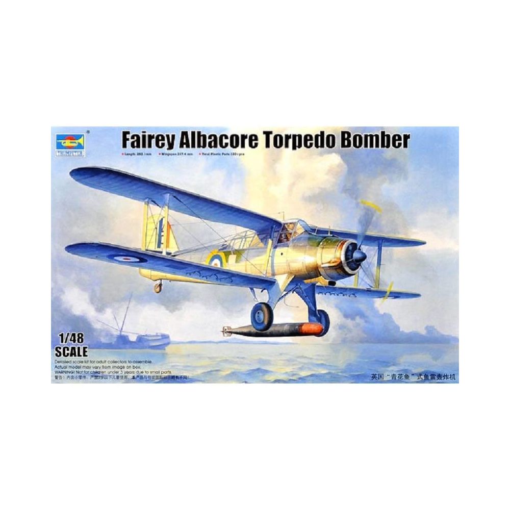 Trumpeter - Maquette Avion Fairey Albacore Torpedo Bomber - Avions