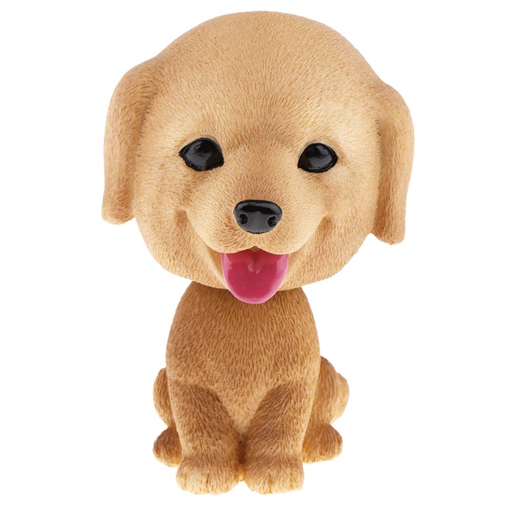 marque generique - Résine Bobble Head Dog Figurine Toy Home / Car Dashboard Decor B - Jeux éducatifs
