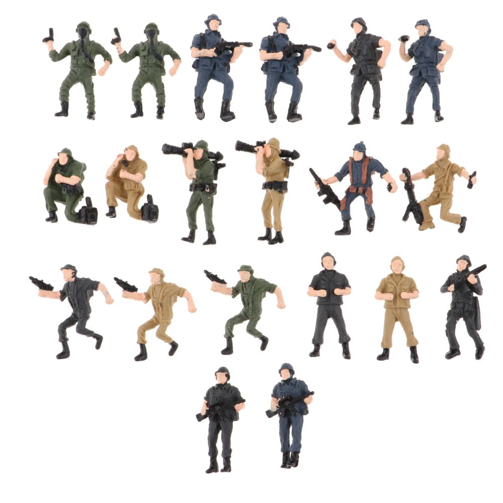 marque generique - Figurines Personne Soldats Forces Spéciale Modèle - Accessoires et pièces