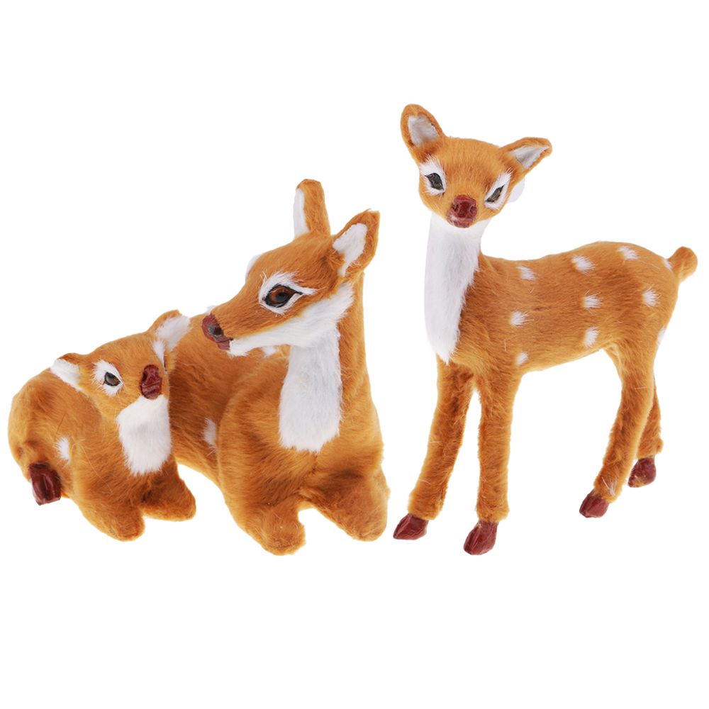 marque generique - Animal Sika Deer Toy - Accessoires maquettes