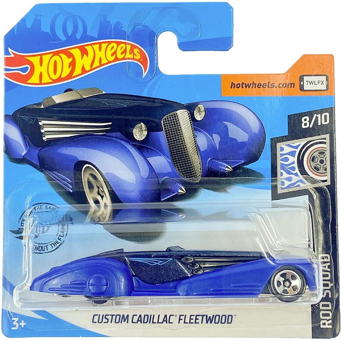 Hot Wheels - véhicule Custom Cadillac Fleetwood 8/10 - Voiture de collection miniature