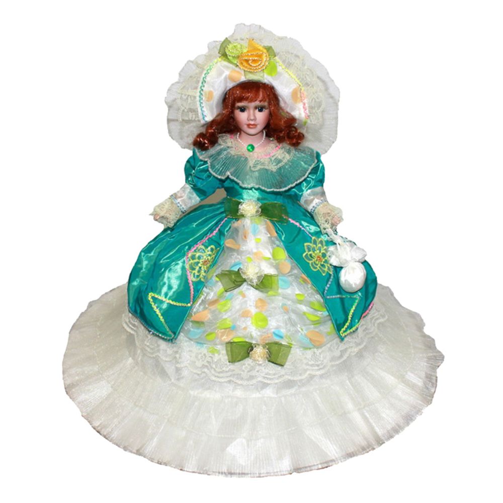 marque generique - Vintage élégante poupée en porcelaine victorienne 45cm poupée d'épissage 18inch Style5 - Poupons