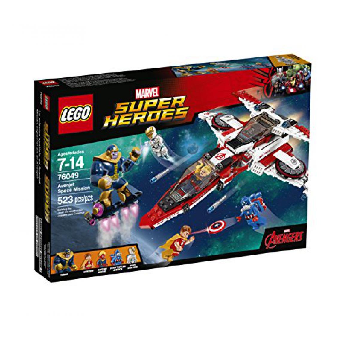 Lego - LEgO Super Heroes Avenjet Space Mission 76049 - Briques et blocs