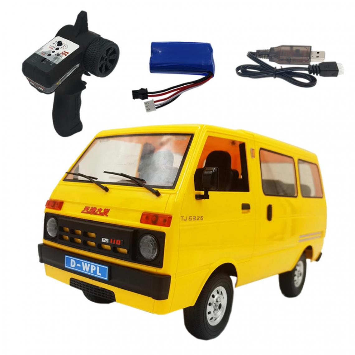marque generique - WPL D42 Minivan 1/10 Voiture Télécommandée Électrique - Accessoires maquettes