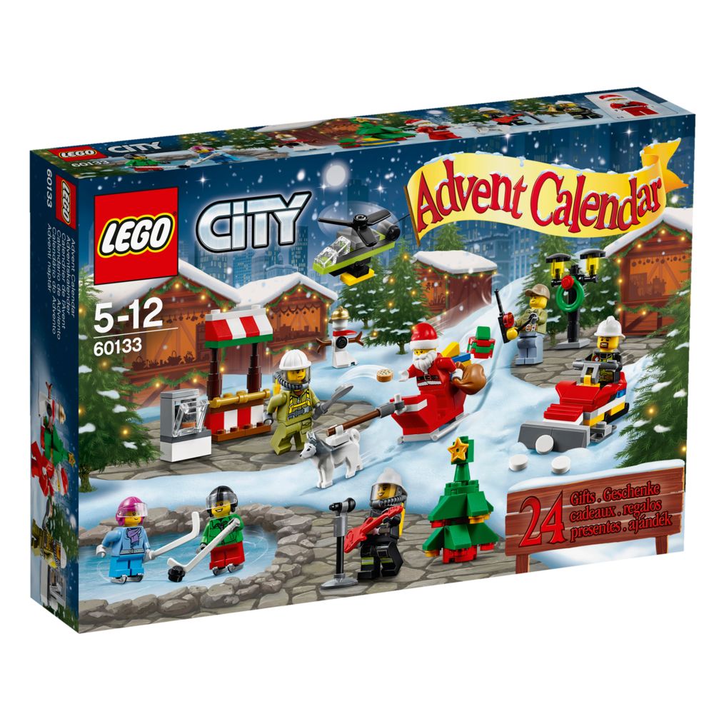 Lego - CITY - Calendrier de l'Avent LEGO - 60133 - Briques Lego
