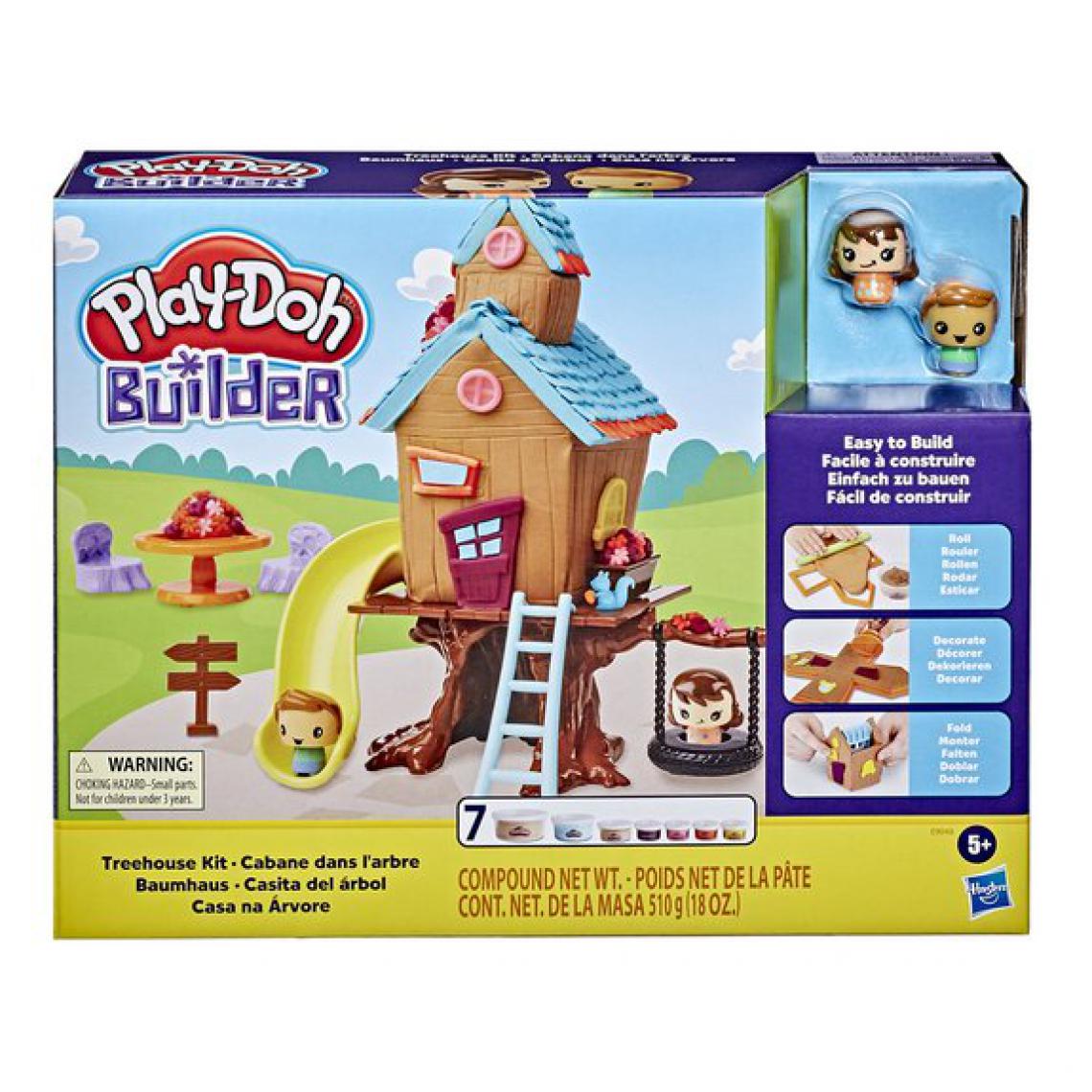 Ludendo - Play-Doh Builder : la cabane dans les arbres - Dessin et peinture