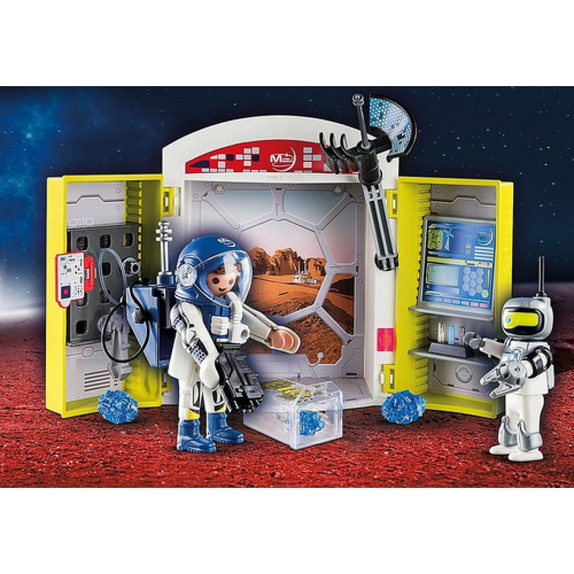 Playmobil - 70307 Coffre Base spatiale, Playmobil Space - Playmobil