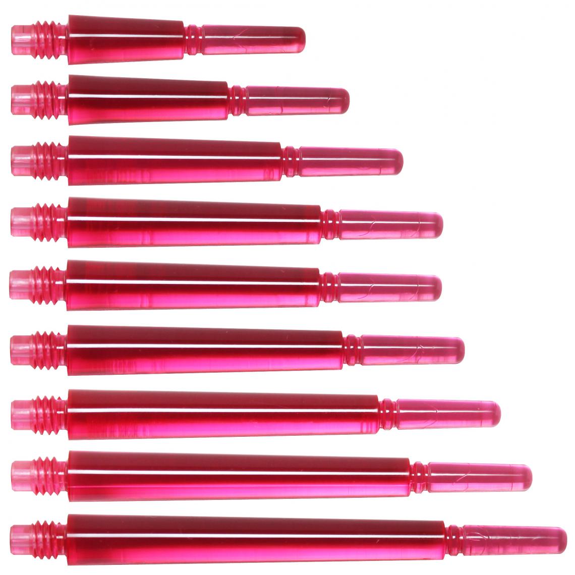 Sulion - Shaft Fit Filght GEAR NORMAL SPINNING - Clear Rose (Plusieurs tailles) N°2 - 18mm - Accessoires fléchettes