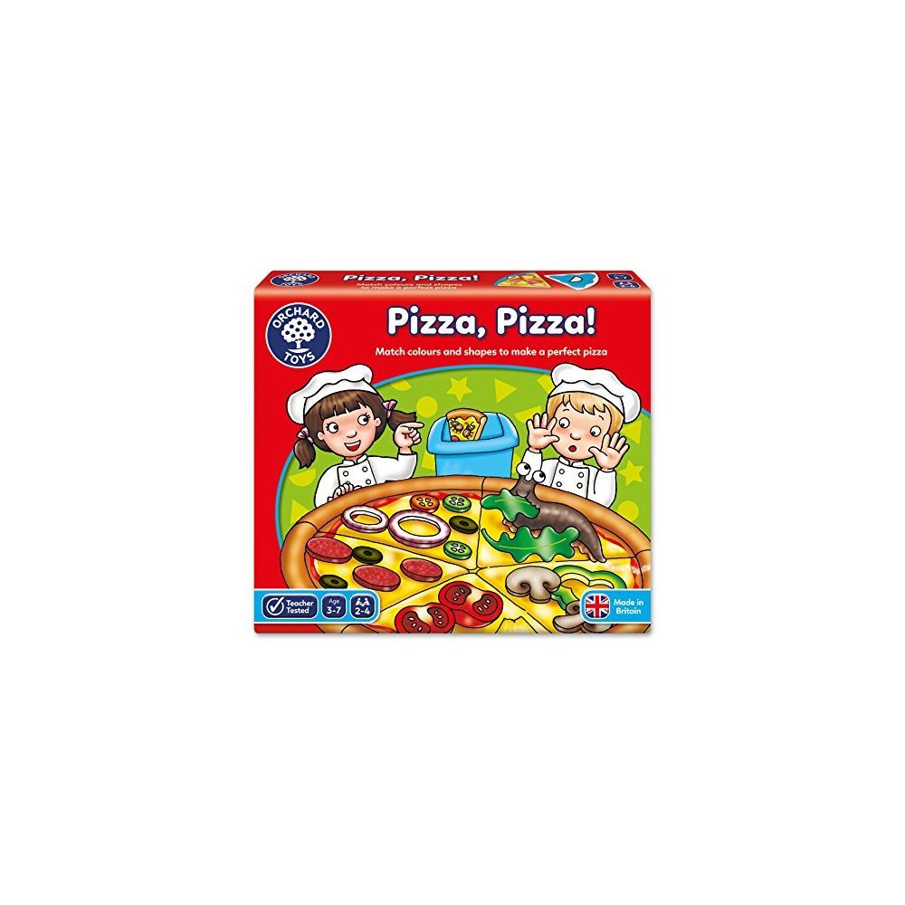 Orchard Toys - Orchard Toys Pizza Pizza Childrens Game Multi One Size - Jeux de cartes