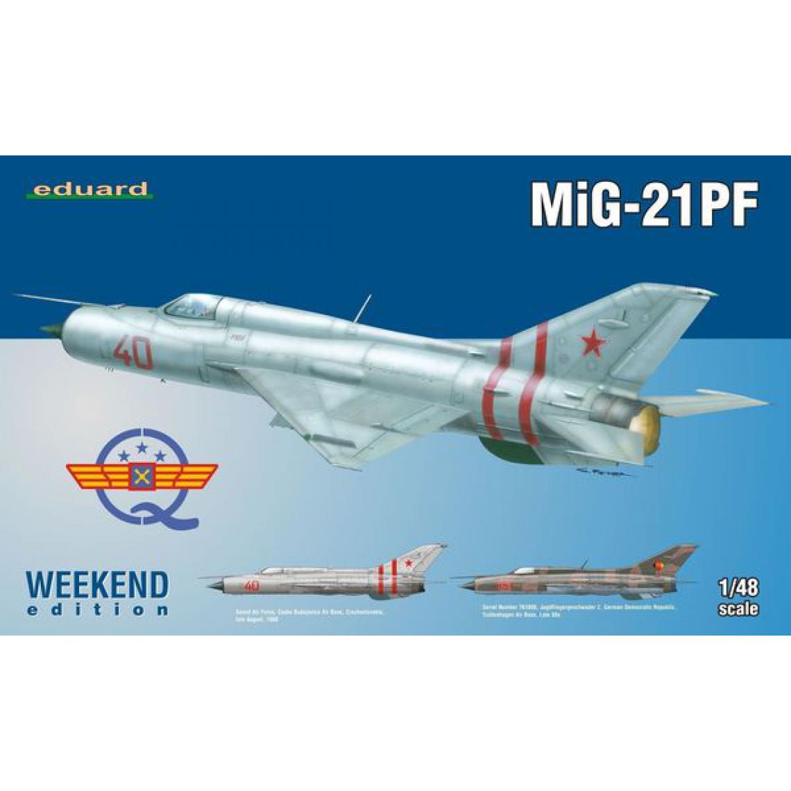 Eduard - MiG-21PF Weekend - 1:48e - Eduard Plastic Kits - Accessoires et pièces