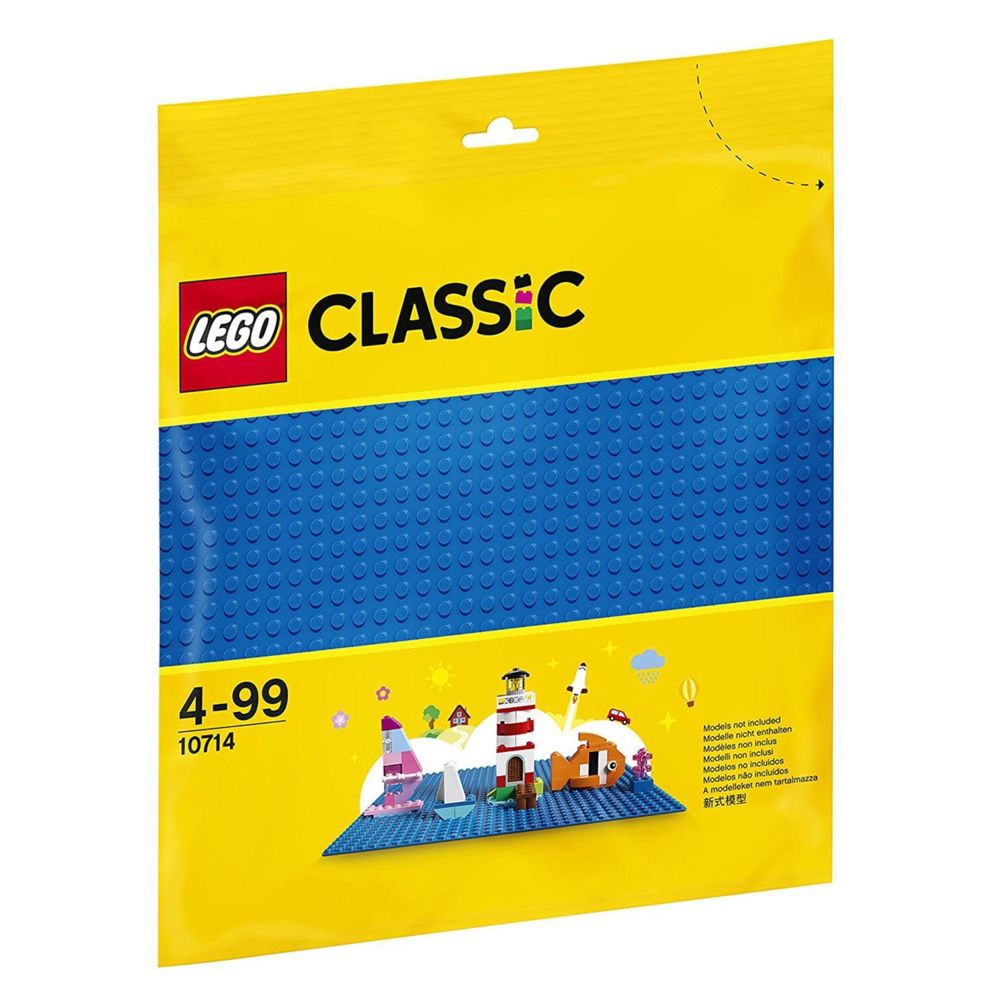 Lego - LEGO Classic 10714 La plaque de base bleue - Jeu de construction - Briques Lego