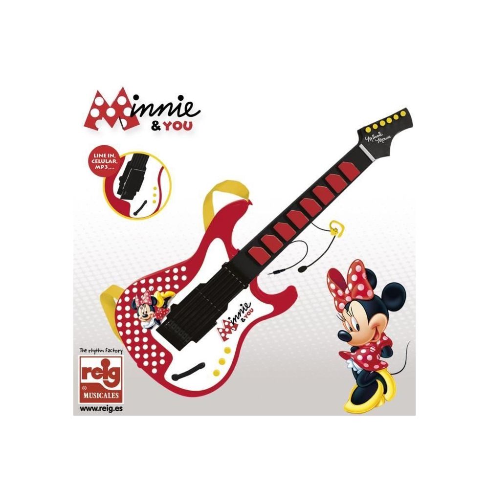 marque generique - IMITATION INSTRUMENT MUSIQUE MINNIE Guitare - Jeux éducatifs