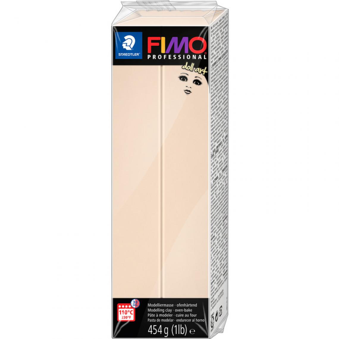 Fimo - FIMO PROFESSIONAL Pâte à modeler doll art, beige, 454 g () - Modelage
