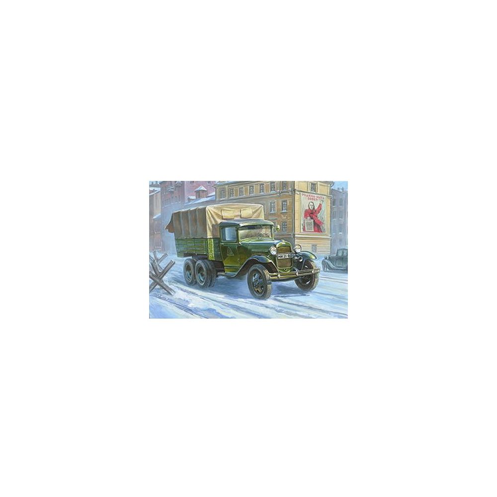 Zvezda - Maquette Camion soviétique Gaz-AAA - Voitures
