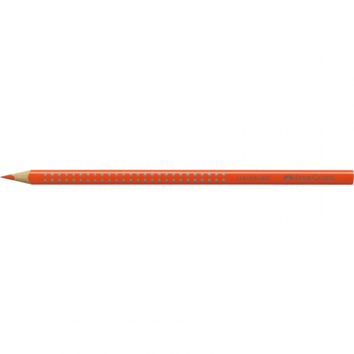 Faber-Castell - FABER-CASTELL Crayon de couleur Colour GRIP, orange () - Bricolage et jardinage