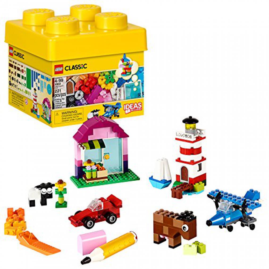 Lego - LEgO Classic Creative Bricks 10692 Blocs de construction, jouet d'apprentissage - Briques et blocs