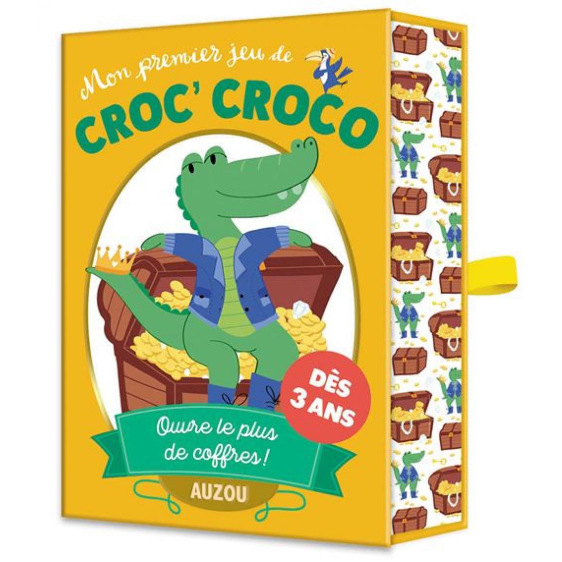 Editions Auzou - Mon premier jeu de croc croco - Jeux de cartes