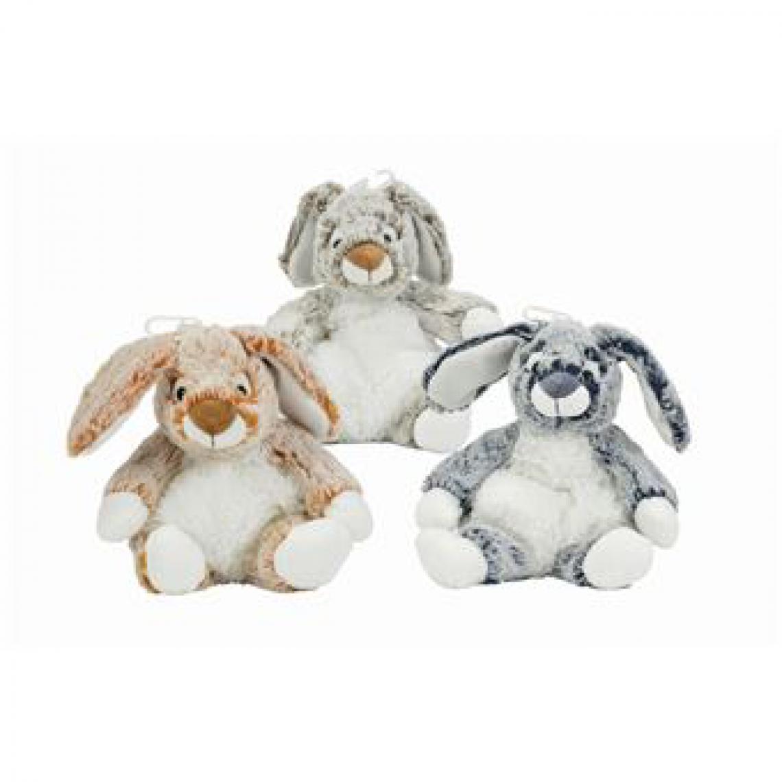 Nicotoy - LAPIN ASSIS BILLES 20 CM 3 ASS - Animaux