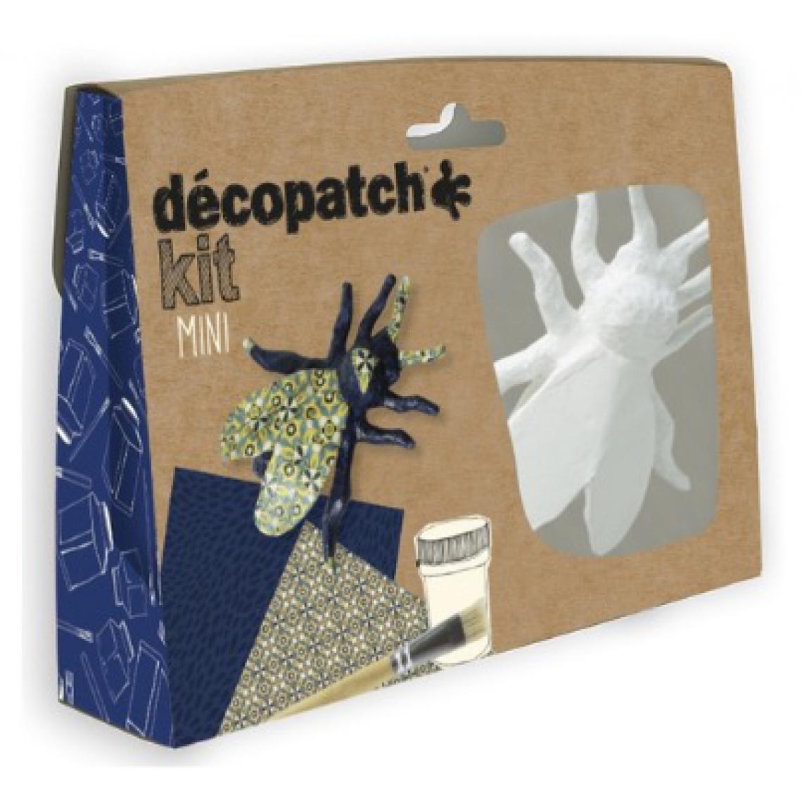 Avenue Mandarine - Decopatch Mini kit Abeille - Dessin et peinture