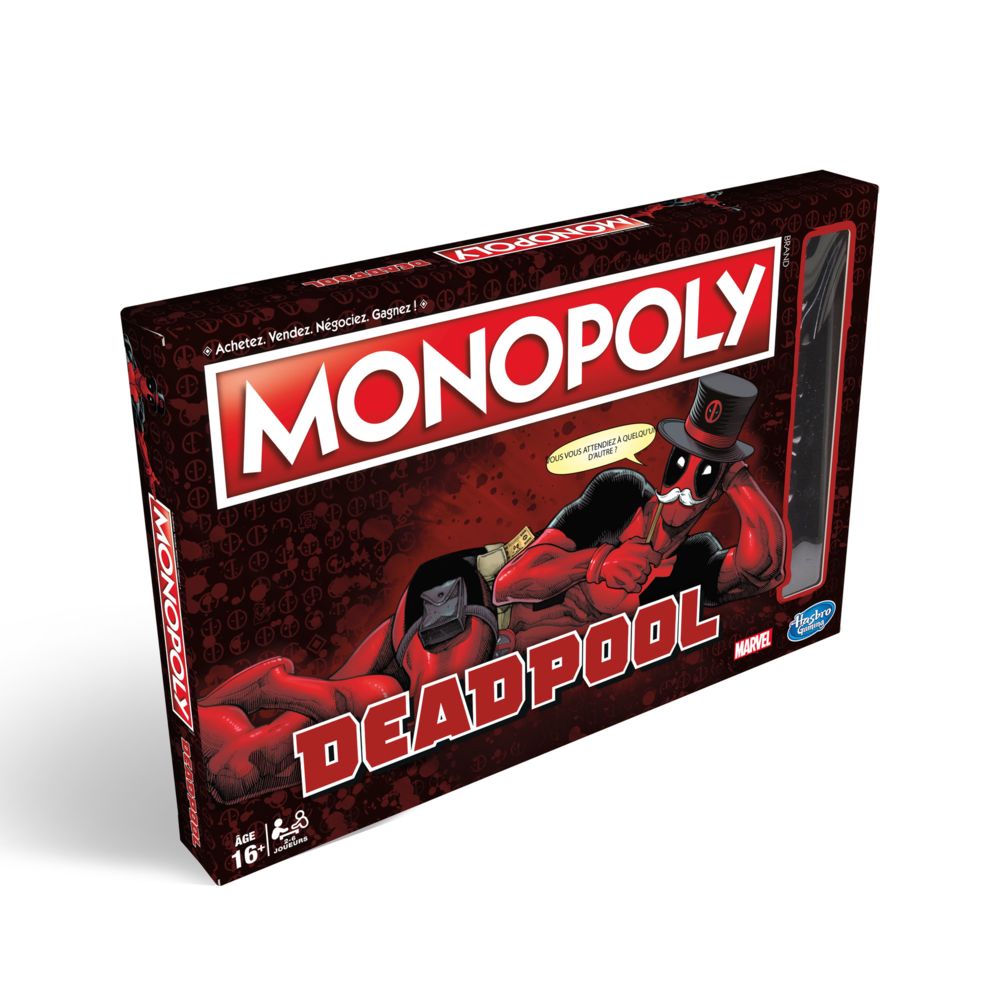 Hasbro Gaming - Monopoly Deadpool - E20331010 - Les grands classiques