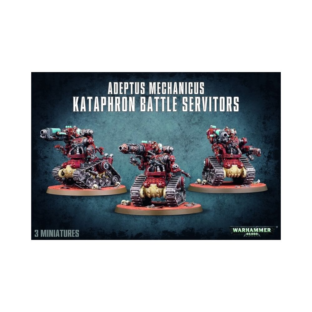 Games Workshop - Warhammer 40k - Adeptus Mechanicus Kataphron Battle Servitors - Guerriers
