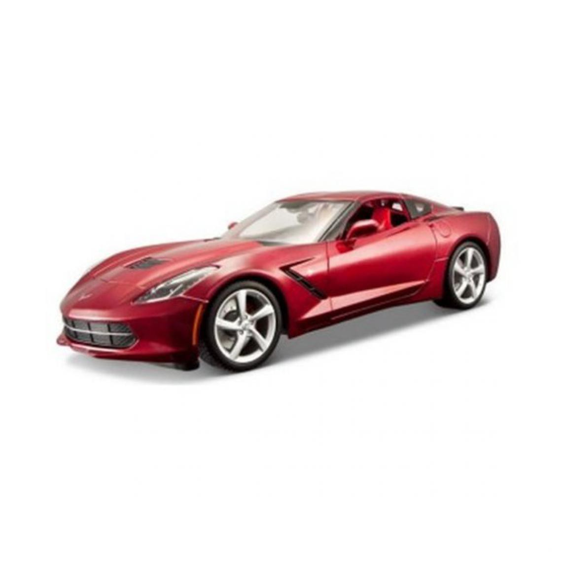 Ludendo - Modèle réduit Chevrolet Corvette Stingray Echelle 1/18 : Rouge - Voitures