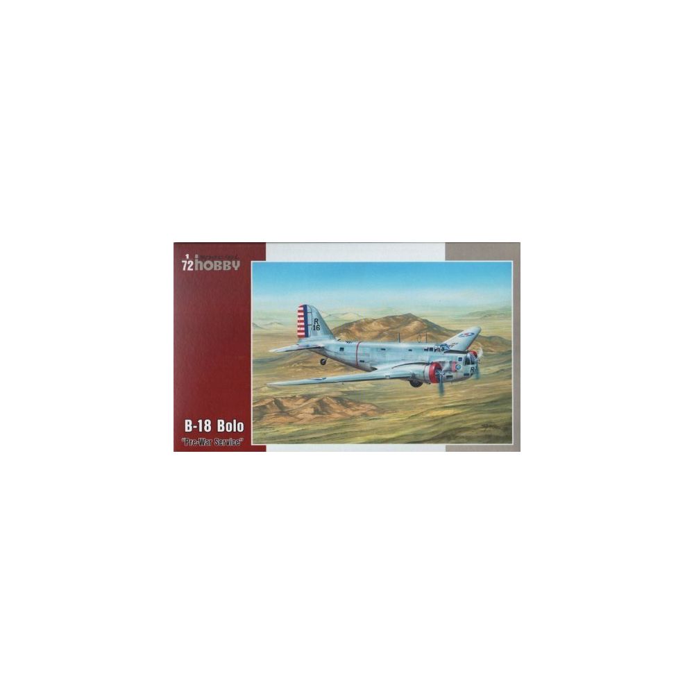 Special Hobby - Special Hobby B18 Bolo Pre-War Service Bomber Airplane Model Kit (1/72 Scale) - Bateaux