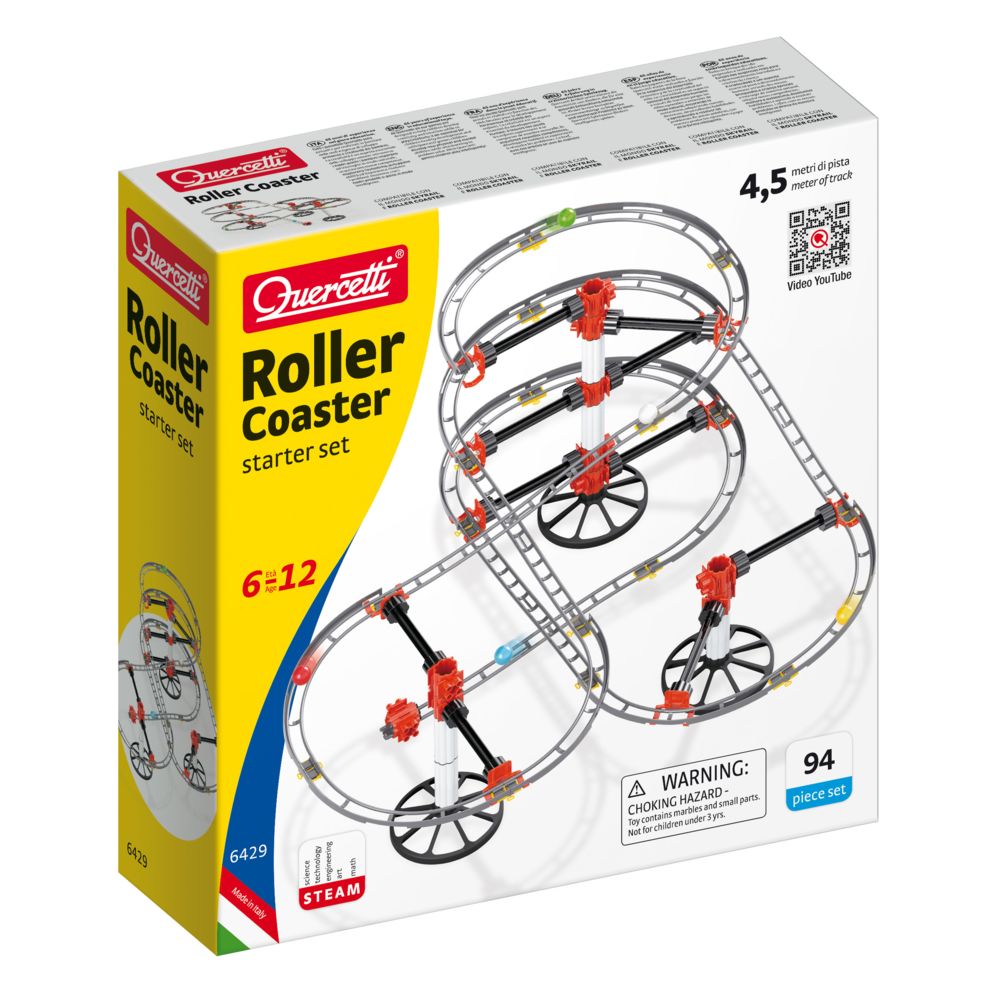 Quercetti - Roller coaster - compact - Jeux éducatifs