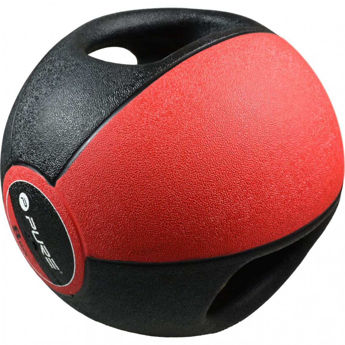 Icaverne - Icaverne - Ballons lestés categorie Ballon médicinal avec poignées 8 kg Rouge - Jeux de balles