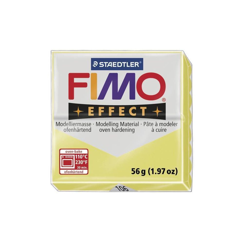 Fimo - Pâte Fimo 57 g Effect Pierre précieuse Citrine 8020.106 - Fimo - Modelage