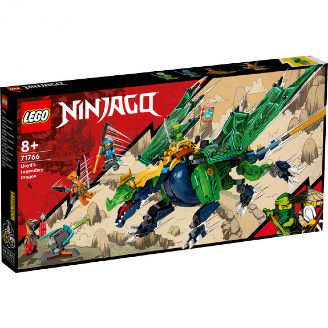 Ludendo - Le dragon légendaire de Lloyd LEGO Ninjago 71766 - Briques et blocs