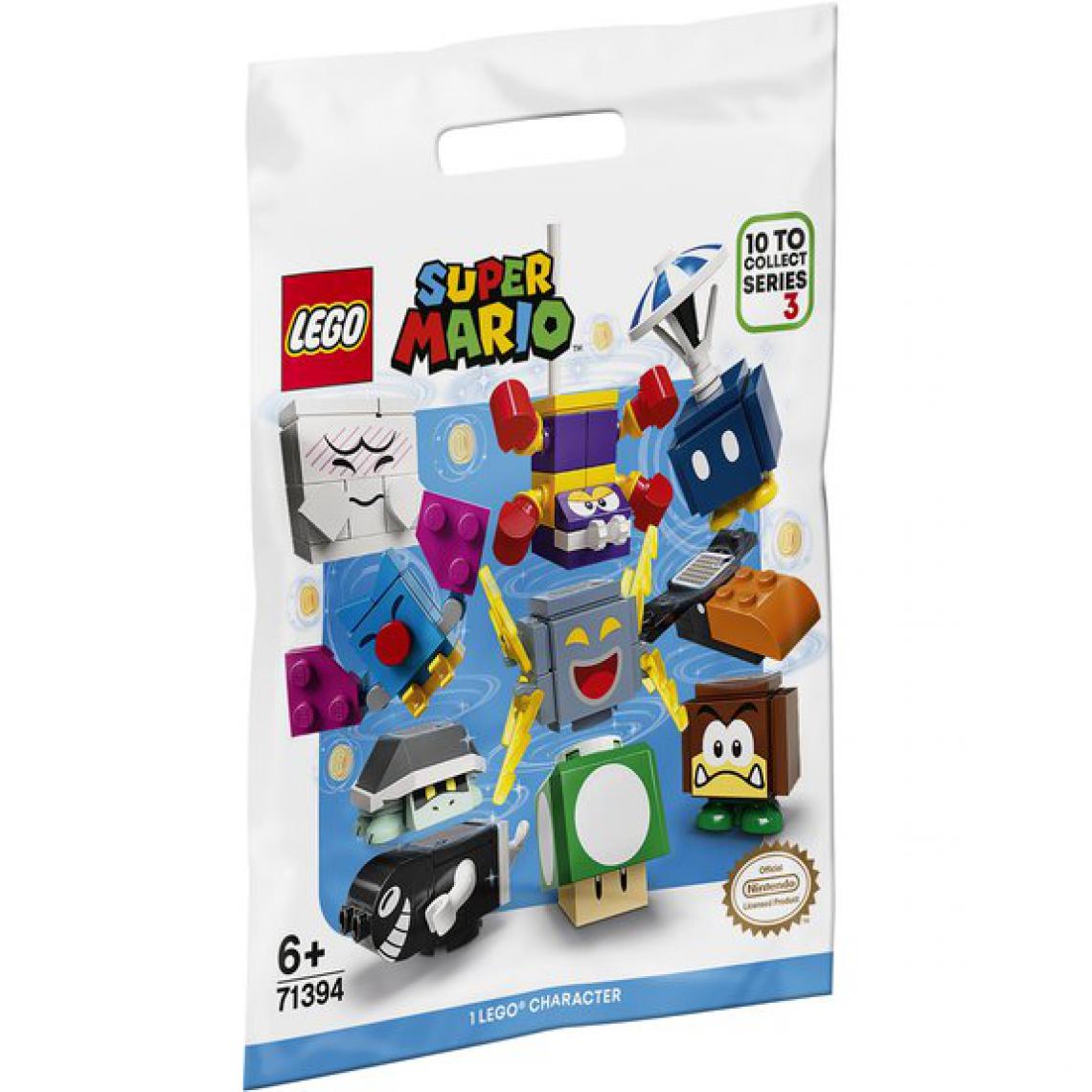 Ludendo - Packs surprise de personnage – Série 3 LEGO® Super Mario™ 71394 - Briques et blocs
