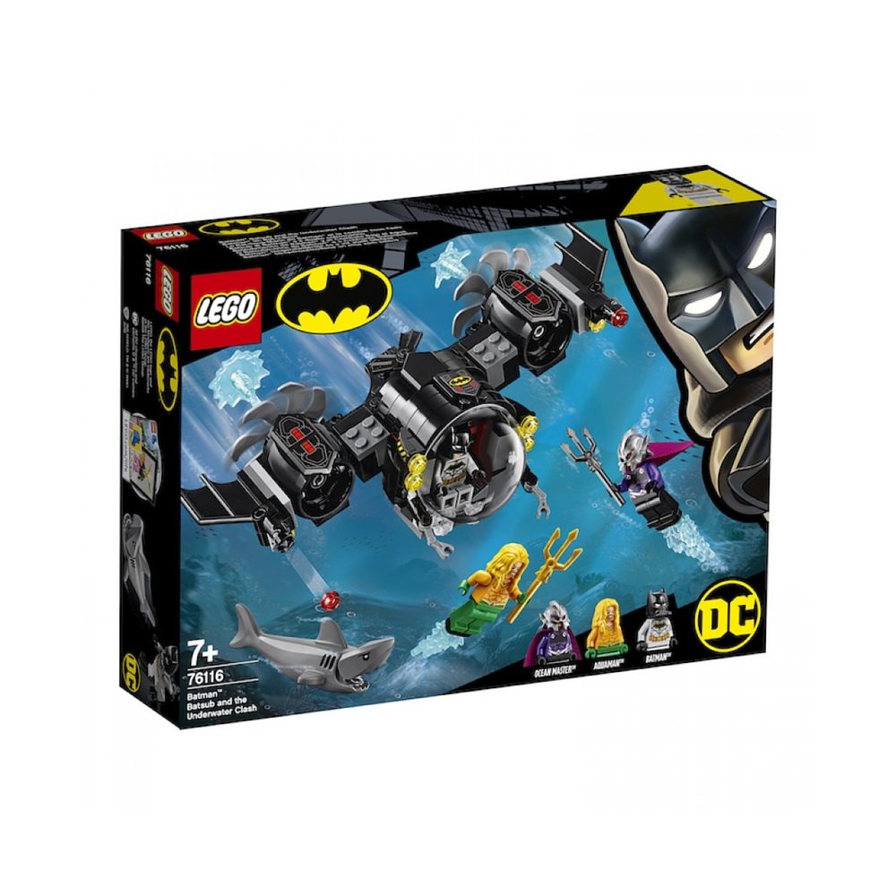 Lego - Le Bat-Sous-Marin de Batman et le combat sous l'eau - 76116 - Briques Lego