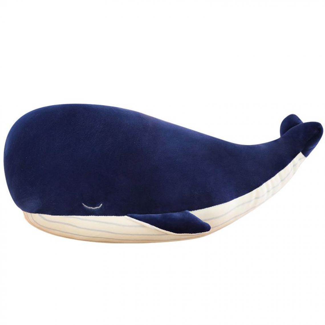 Generic - Poupées en Peluche Miaoowa Baleine,  servir d’oreiller Pour enfant et adulte 25   cm - Bleu  - Animaux