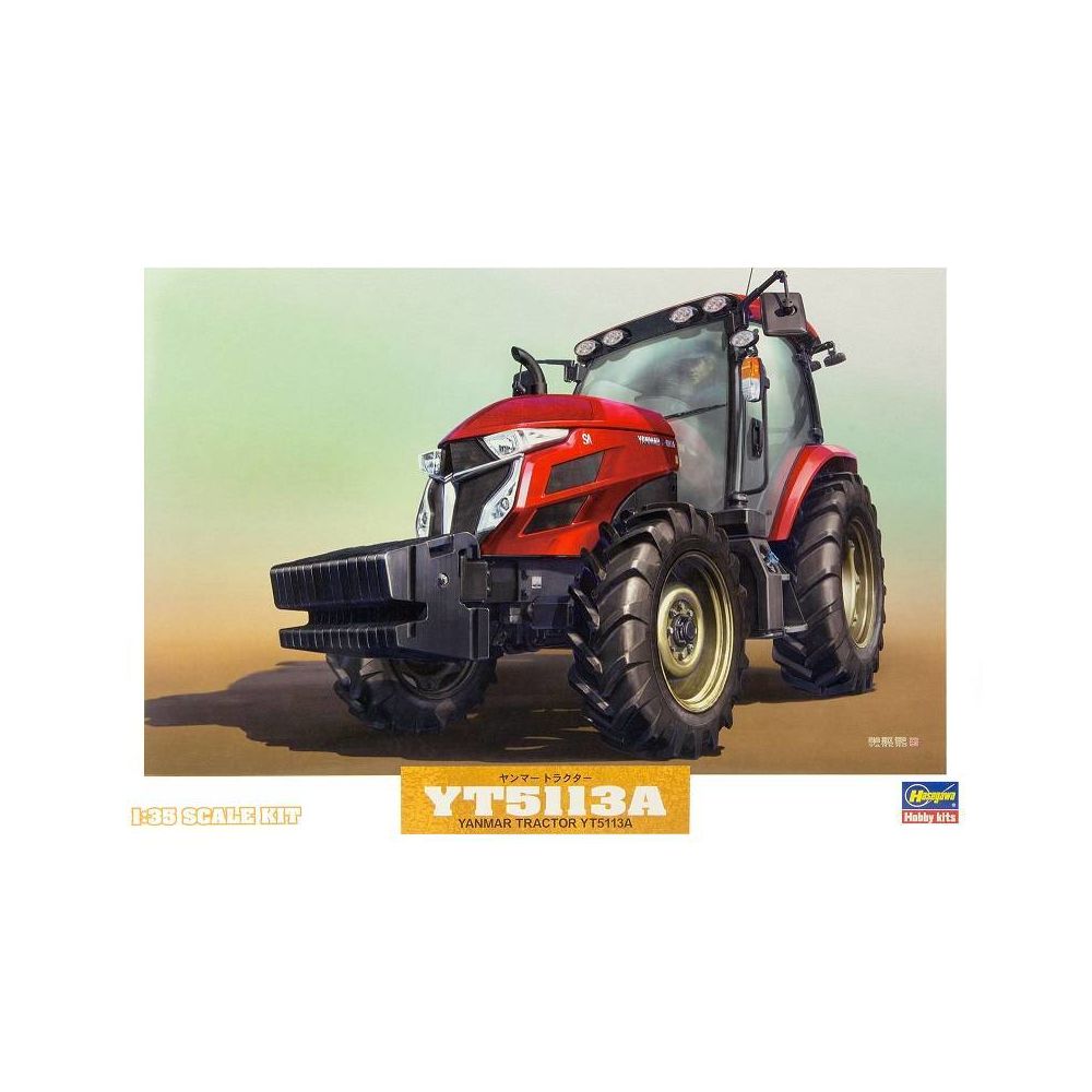 Hasegawa - Maquette Véhicule Yanmar Yt5113a Tractor - Voitures