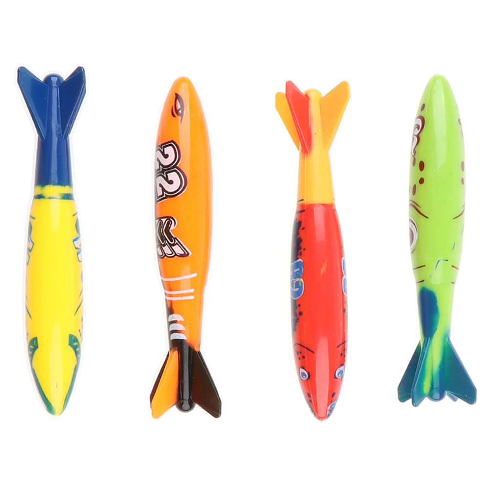 marque generique - 4pcs bâtons de plongée colorés enfants natation jouet sous-marin torpille - Jeux de récréation