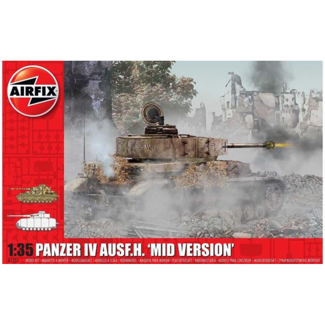 Airfix - Panzer IV Ausf.H "Mid Version" - 1:35e - Airfix - Voitures RC