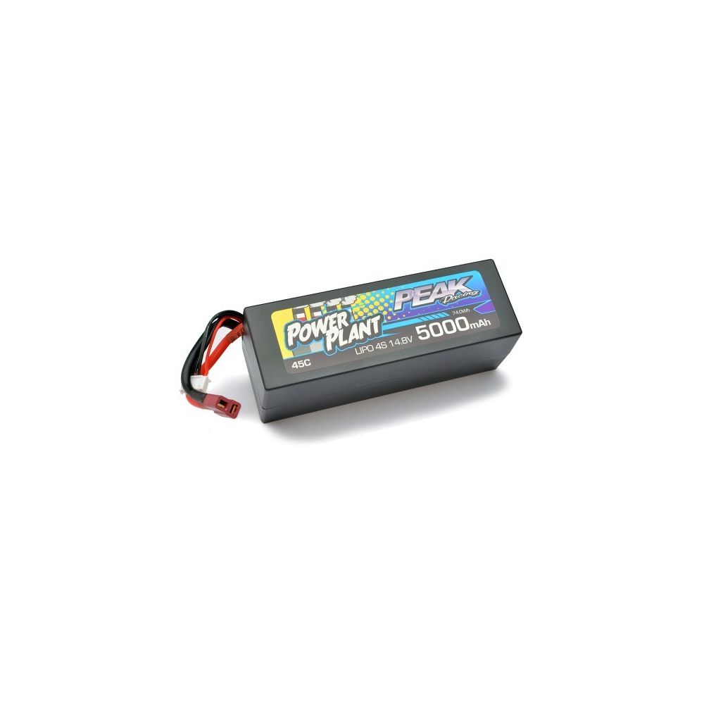 Kyosho - Batterie lipo 14.8v 5000mah 45C - Peak Racing 00555 (138x45x48mm) - Batteries et chargeurs