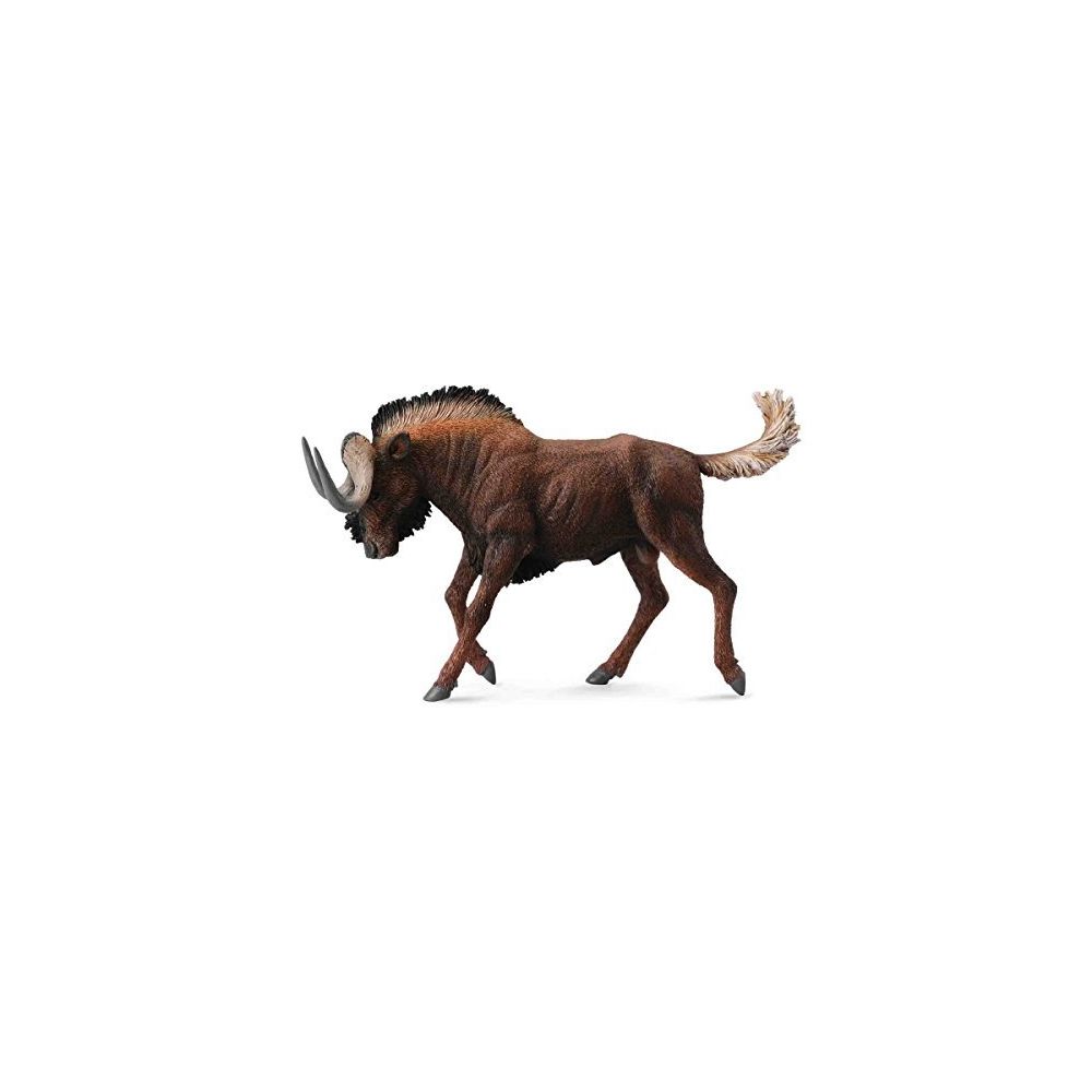 Collecta - CollectA Wildlife Black Wildebeest Toy Figure - Authentic Hand Painted Model - Ours en peluche