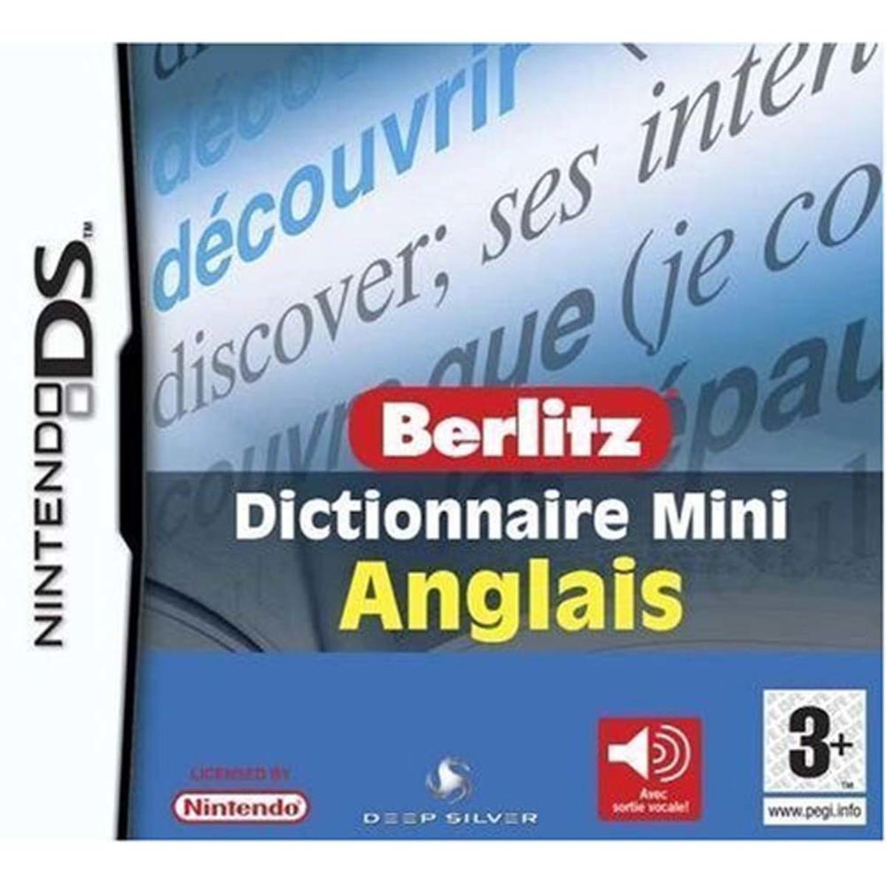 Sega - Sega - Berlitz mini dictionnaire Anglais pour DS - Mangas